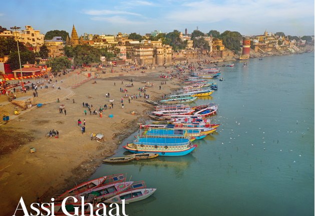 Assi Ghat - varanasi nearest tourist places - nearby places to visit in varanasi - varanasi nearby places to visit - top places to visit in varanasi